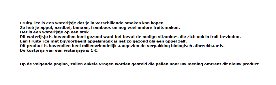 Via de meetschaal van Brengman (2002) konden we plezier, opwinding en dominantie per respondent berekenen.