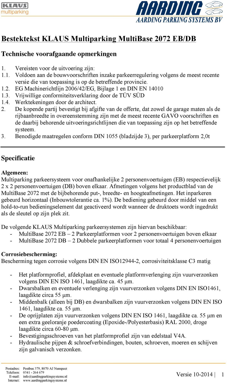 EG Machinerichtlijn 20