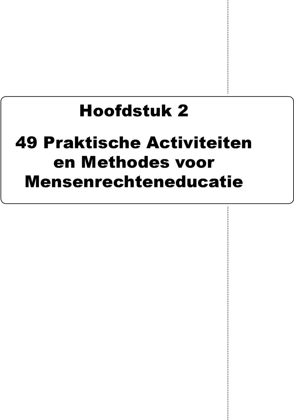 Activiteiten en