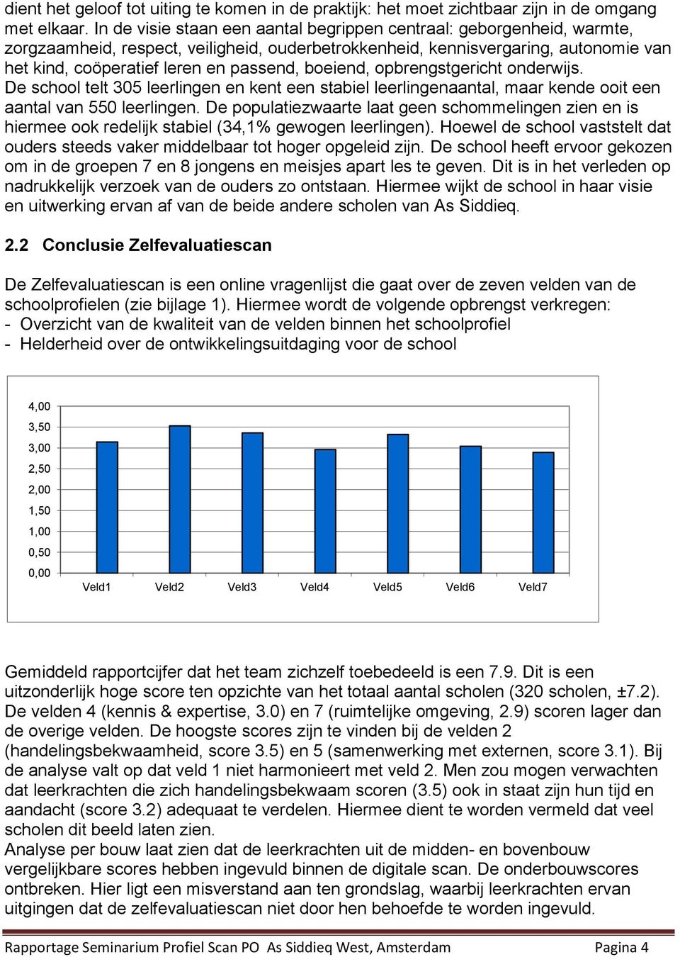 boeiend, opbrengstgericht onderwijs. De school telt 305 leerlingen en kent een stabiel leerlingenaantal, maar kende ooit een aantal van 550 leerlingen.