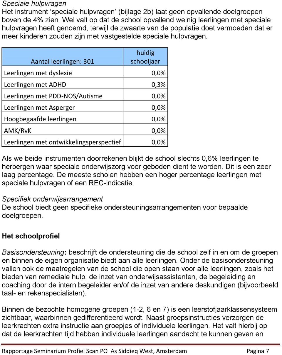 speciale hulpvragen.