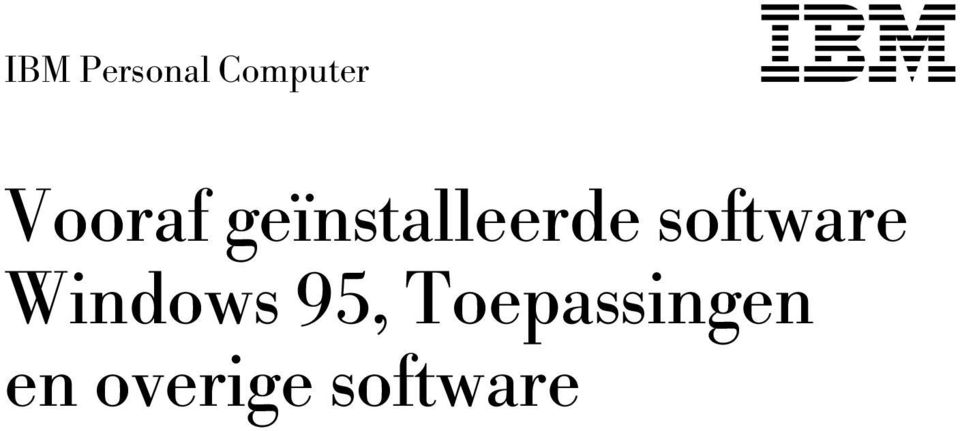 software Windows 95,