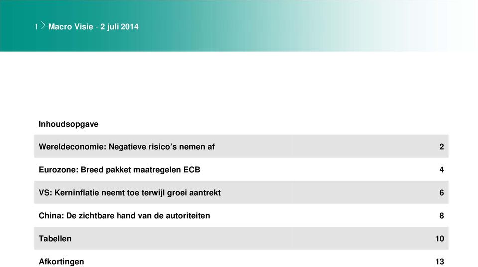 maatregelen ECB 4 VS: Kerninflatie neemt toe terwijl groei