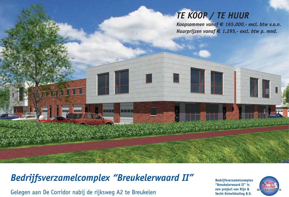 Bedrijfsverzamelcomplex Breukelerwaard II Gelegen aan De Corridor nabij de