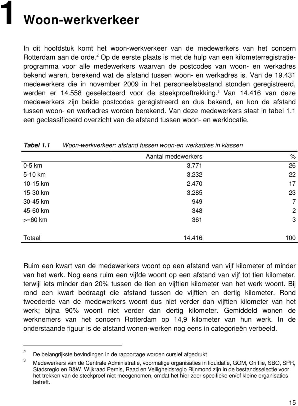 werkadres is. Van de 9.3 medewerkers die in november 2009 in het personeelsbestand stonden geregistreerd, werden er.558 geselecteerd voor de steekproeftrekking. 3 Van.