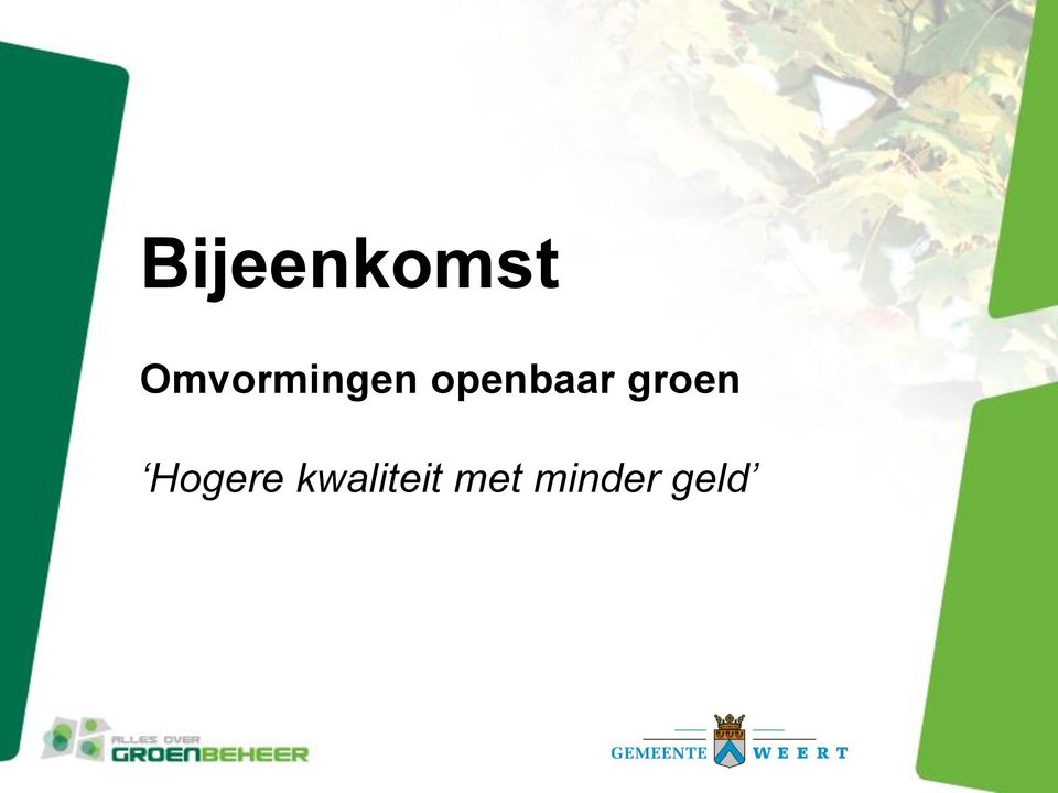 openbaar groen