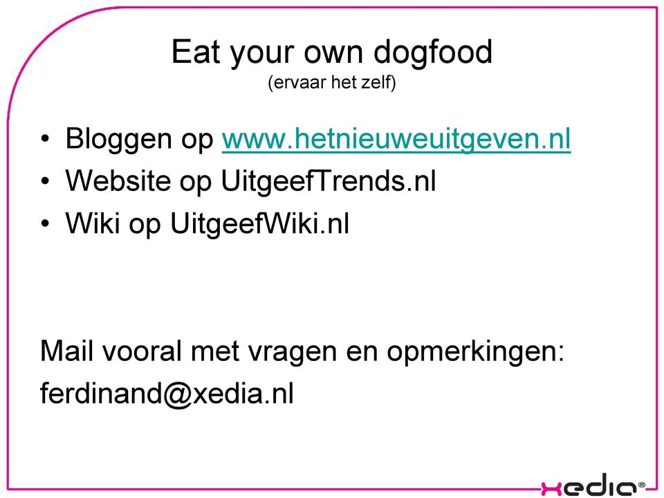 nl Website op UitgeefTrends.