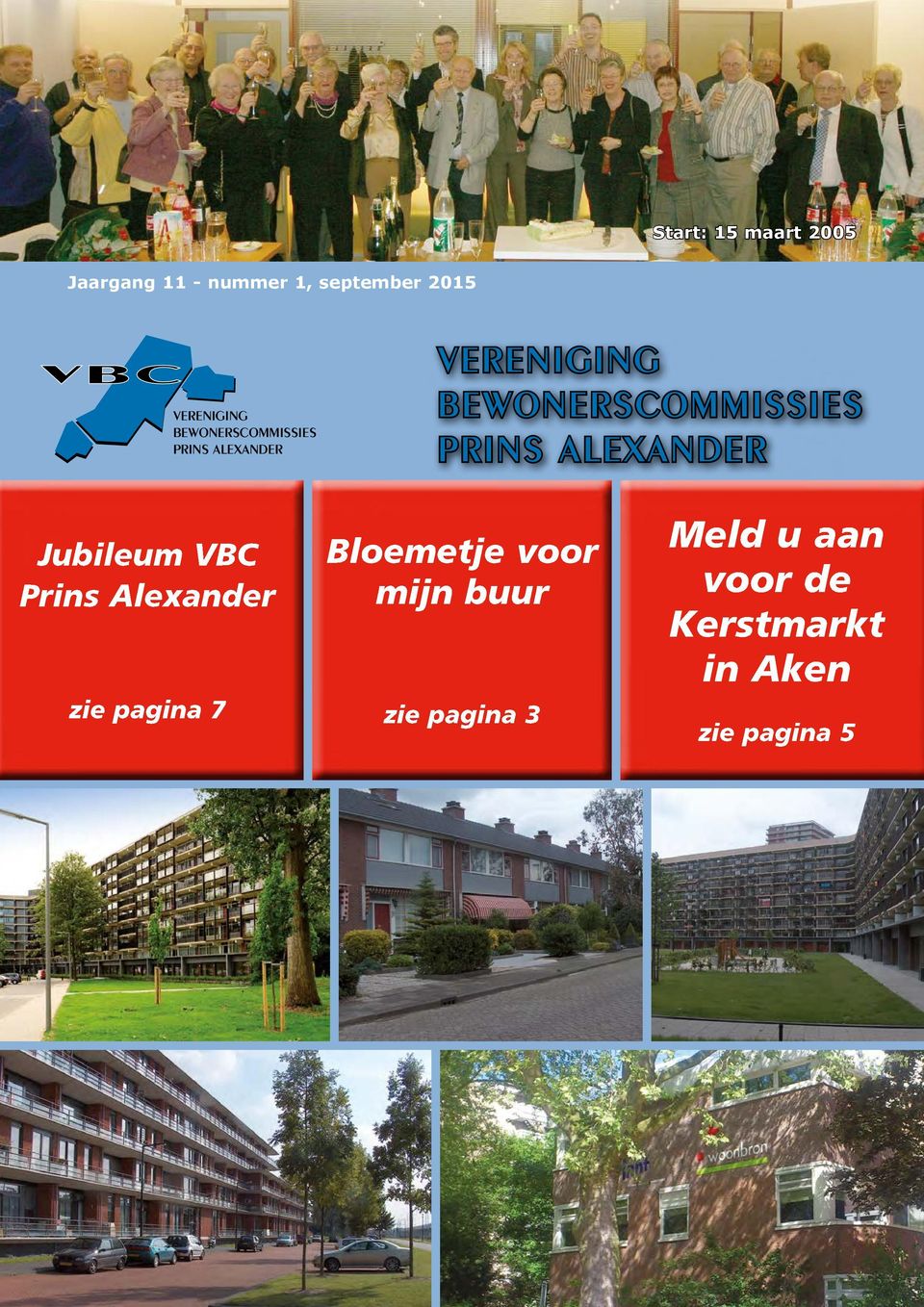 BEWONERSCOMMISSIES PRINS ALEXANDER Jubileum Prins Alexander zie