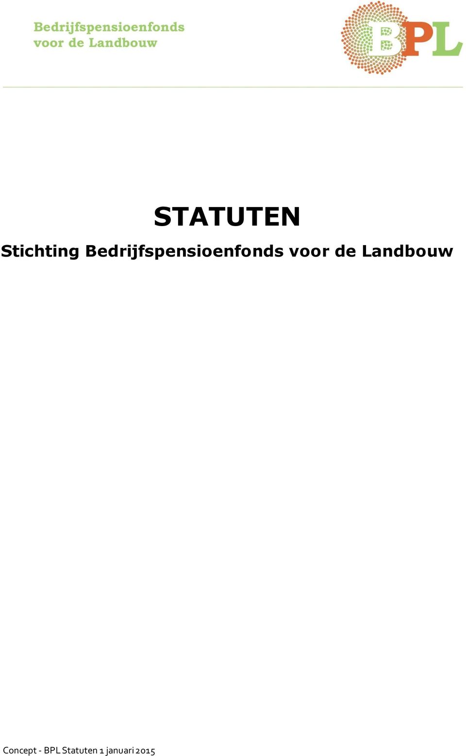 voor de Landbouw