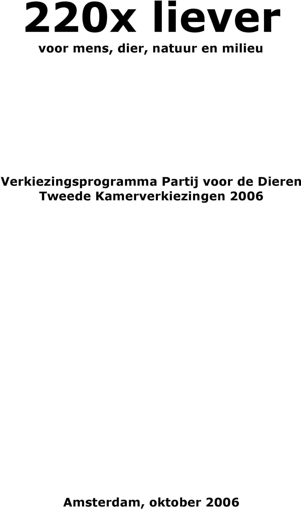 Tweede Kamerverkiezingen 2006 Amsterdam,