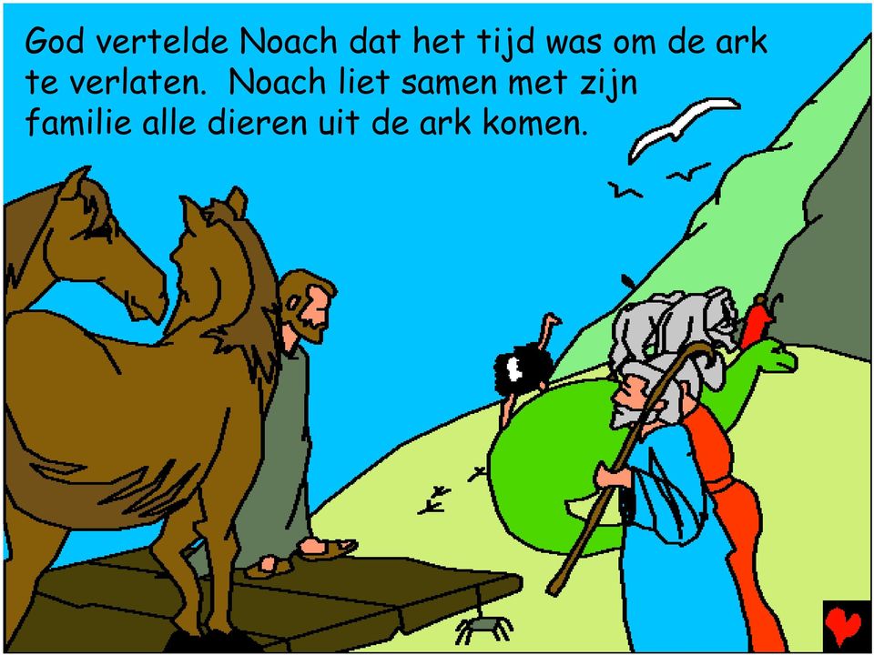 Noach liet samen met zijn