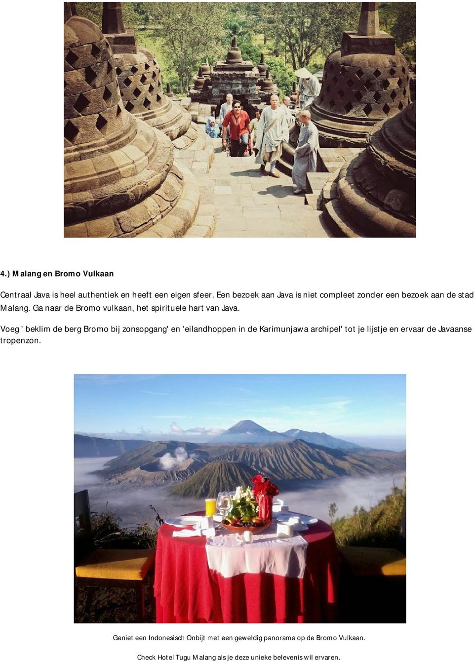 Ga naar de Bromo vulkaan, het spirituele hart van Java.
