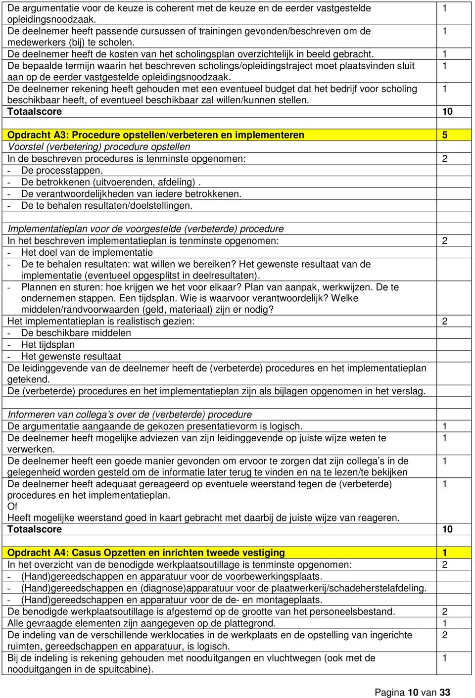 De bepaalde termijn waarin het beschreven scholings/opleidingstraject moet plaatsvinden sluit aan op de eerder vastgestelde opleidingsnoodzaak.