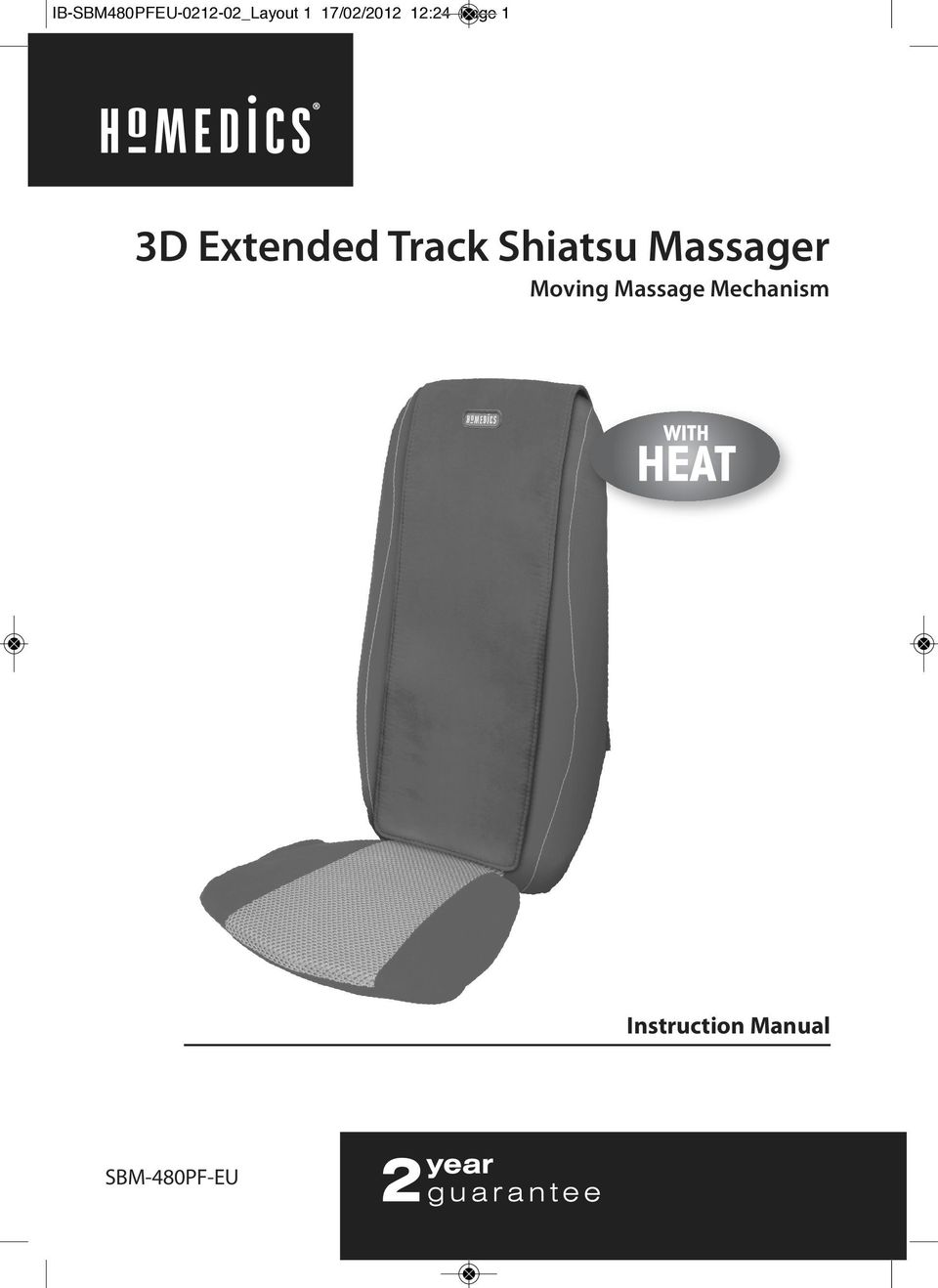 Track Shiatsu Massager Moving