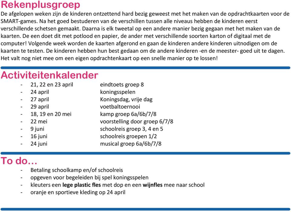 Daarna is elk tweetal op een andere manier bezig gegaan met het maken van de kaarten. De een doet dit met potlood en papier, de ander met verschillende soorten karton of digitaal met de computer!