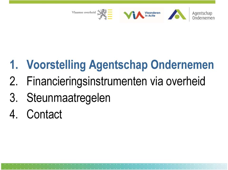 Financieringsinstrumenten