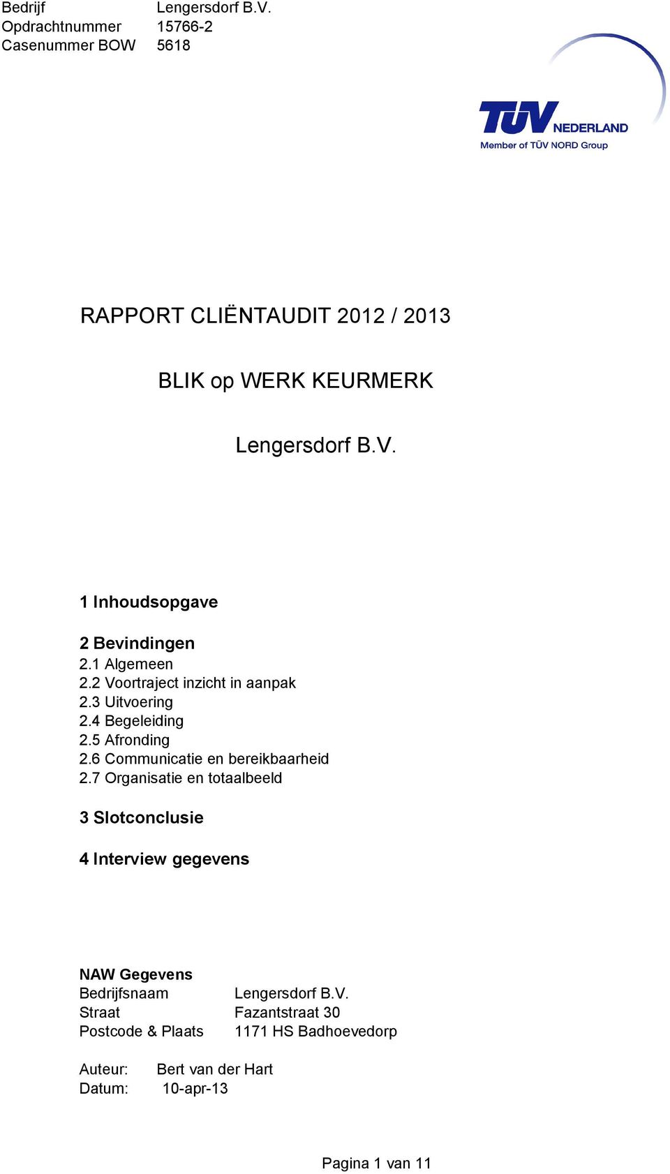 6 Communicatie en bereikbaarheid 2.