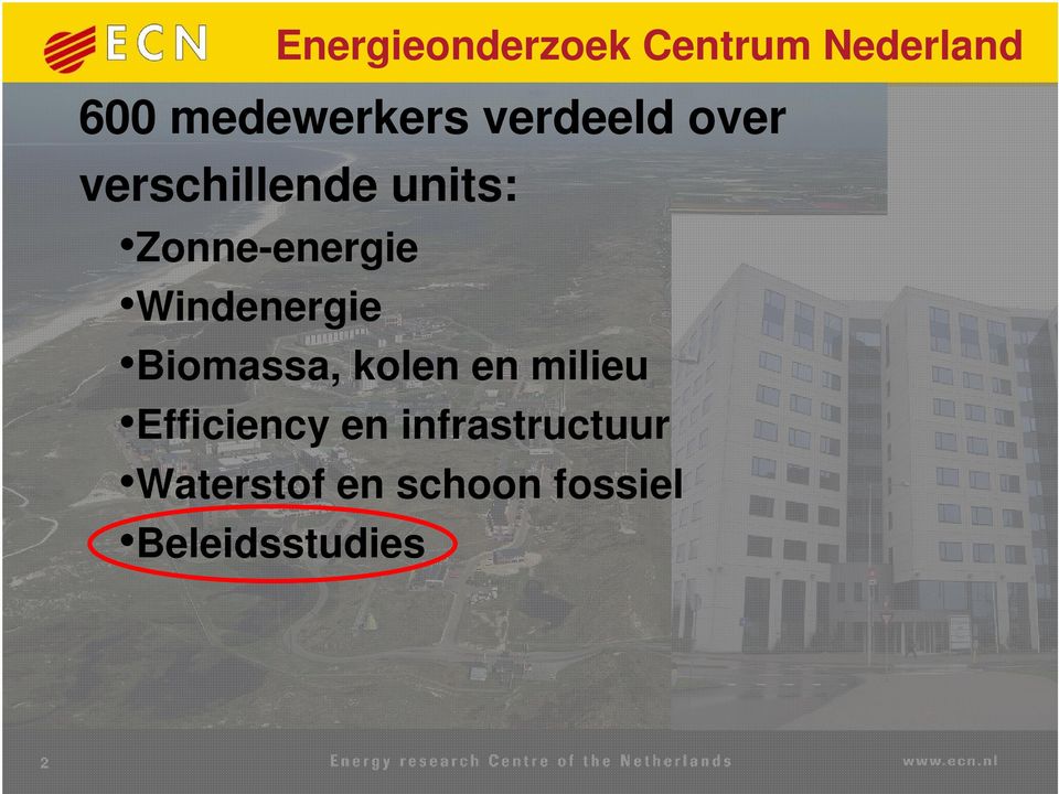 Windenergie Biomassa, kolen en milieu Efficiency en