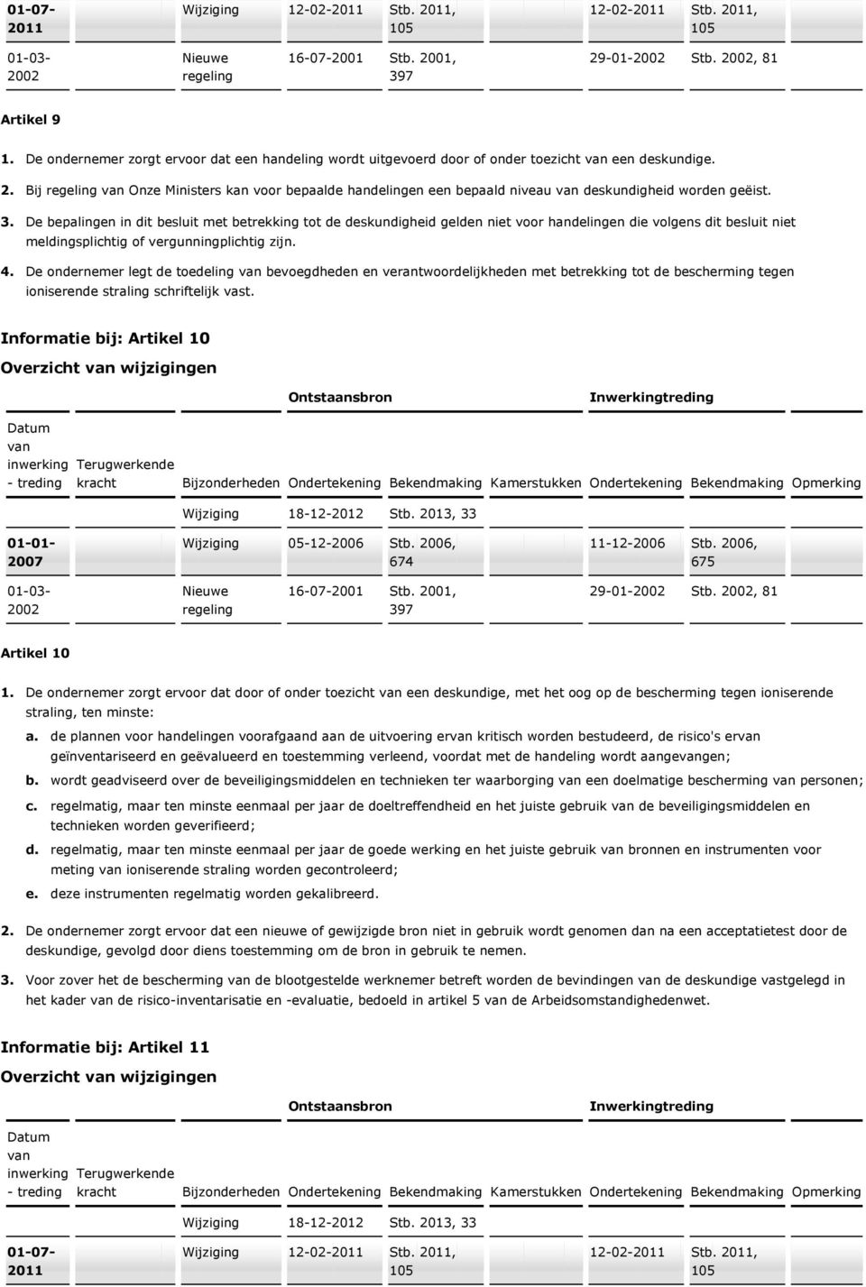 De bepalingen in dit besluit met betrekking tot de deskundigheid gelden niet voor handelingen die volgens dit besluit niet meldingsplichtig of vergunningplichtig zijn.