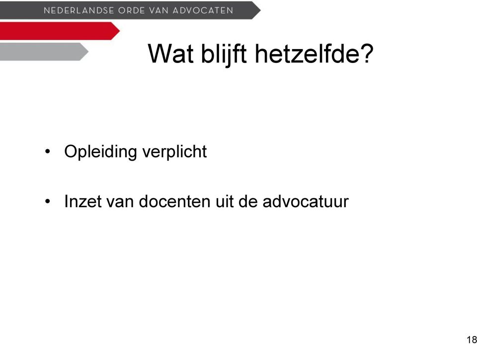 Inzet van docenten