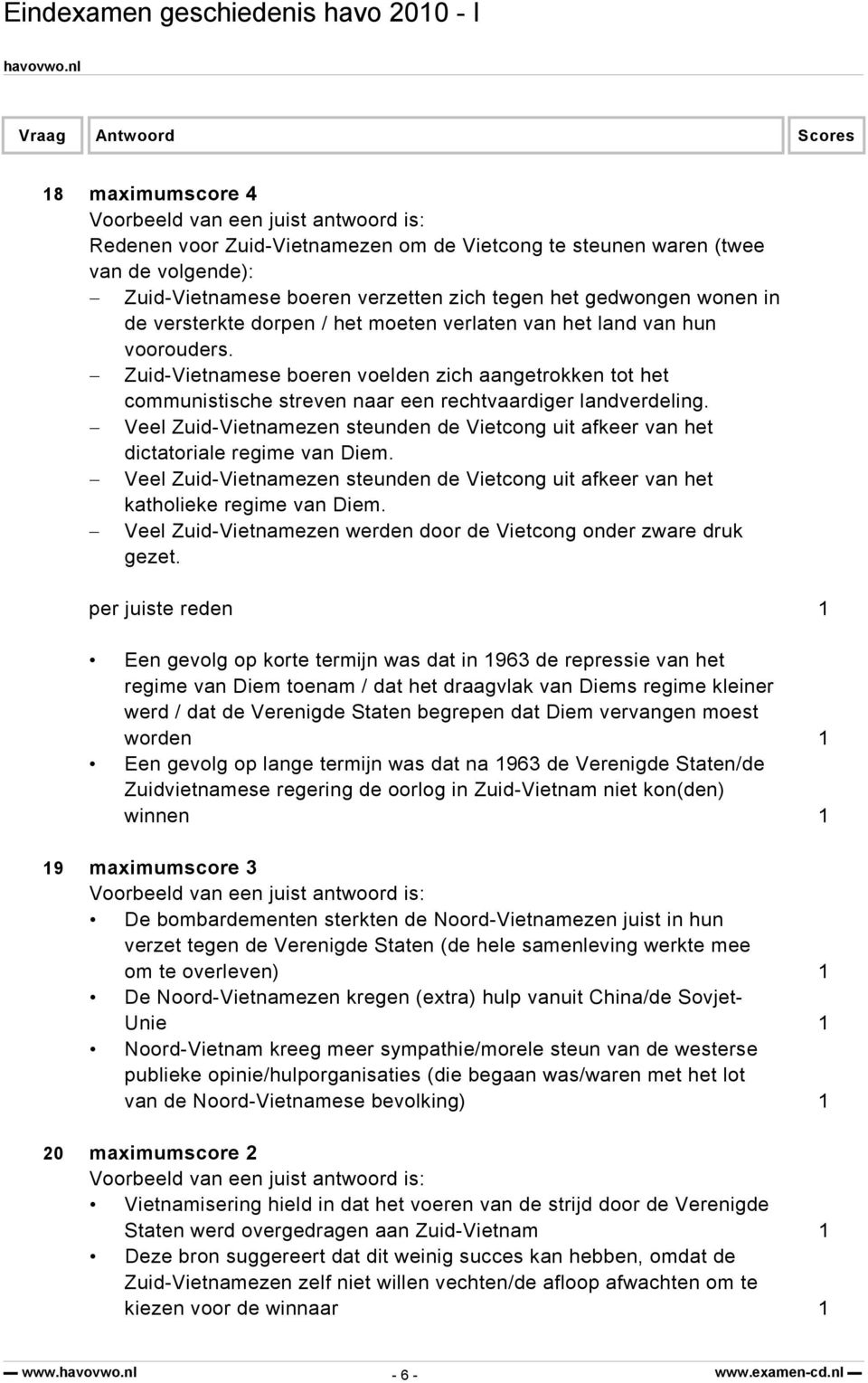 Veel Zuid-Vietnamezen steunden de Vietcong uit afkeer van het dictatoriale regime van Diem. Veel Zuid-Vietnamezen steunden de Vietcong uit afkeer van het katholieke regime van Diem.