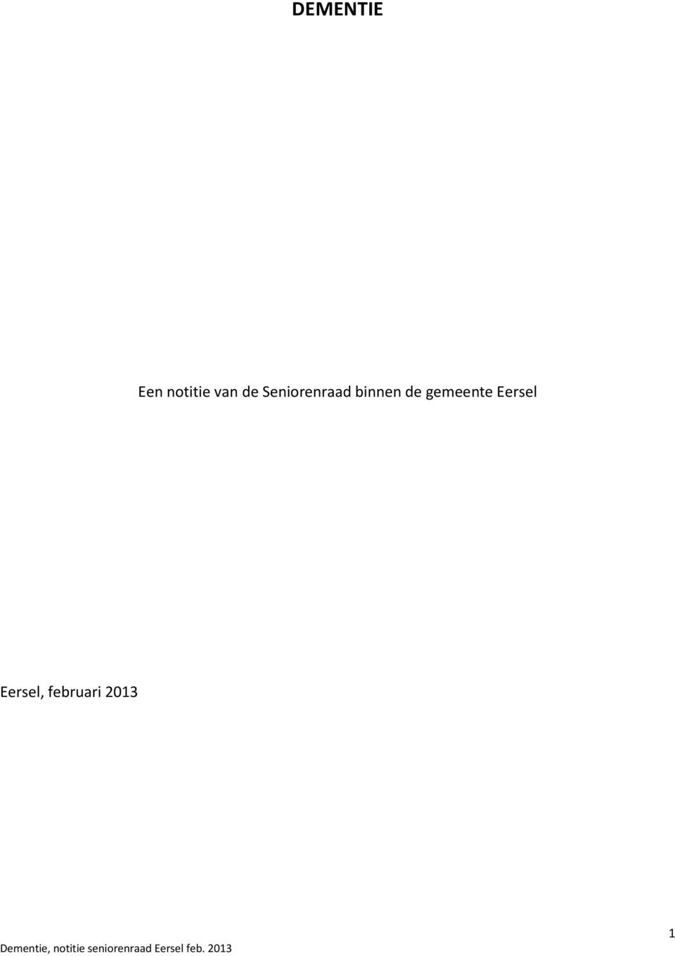 binnen de gemeente