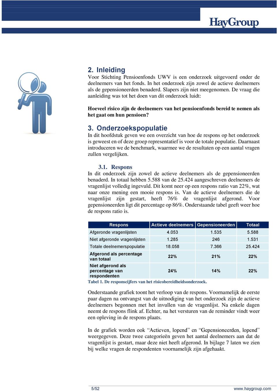 Onderzoekspopulatie In dit hoofdstuk geven we een overzicht van hoe de respons op het onderzoek is geweest en of deze groep representatief is voor de totale populatie.