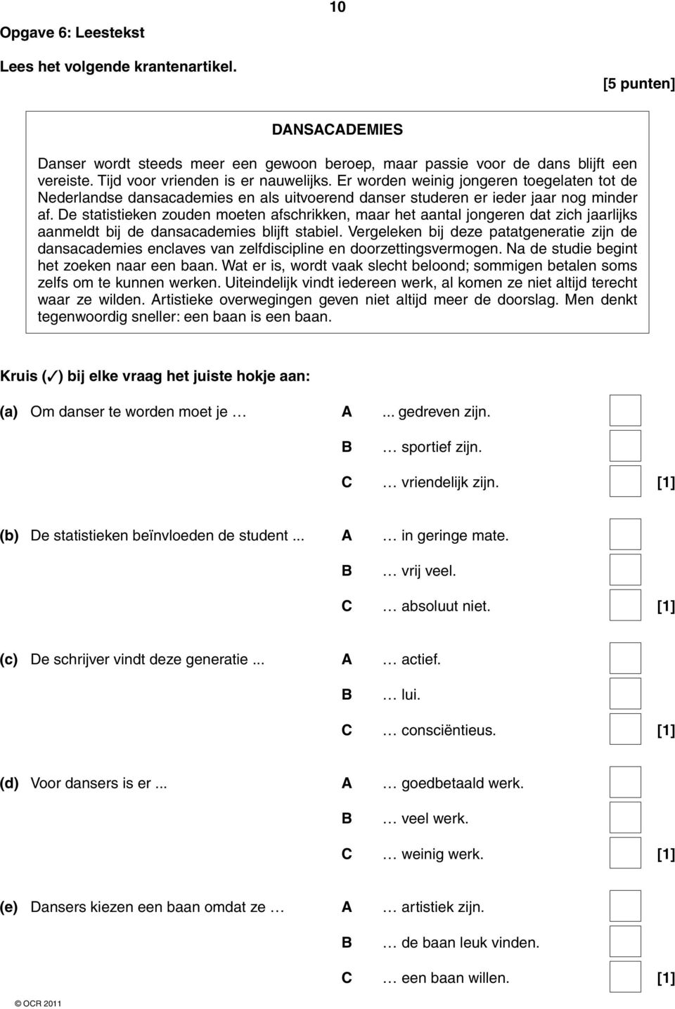 De statistieken zouden moeten afschrikken, maar het aantal jongeren dat zich jaarlijks aanmeldt bij de dansacademies blijft stabiel.