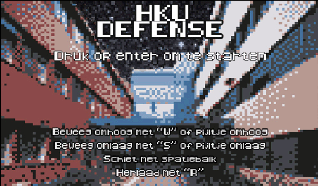 Voor de intake had ik 2,5 week om een veel beter spel te maken. Met weinig tijd op de klok ben ik direct begonnen en heb ik een spel af weten te krijgen genaamd HKUdefense.
