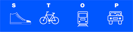 Autoluwe/-vrije centra (voetgangerszones) Betere infrastructuur voor fietsers, beperkt éénrichtingsverkeer P&R,