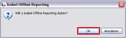 Isabel Offline Reporting voorbereiden - v3.