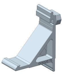 Onderdelenlijst L-profiel 70x40x1.