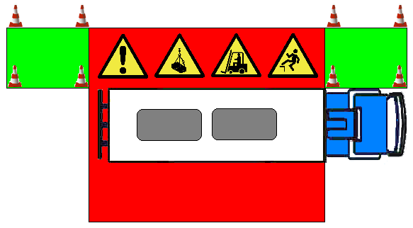 Hij de verantwoording neemt voor de lading tijdens het transport (ook bij intern transport).