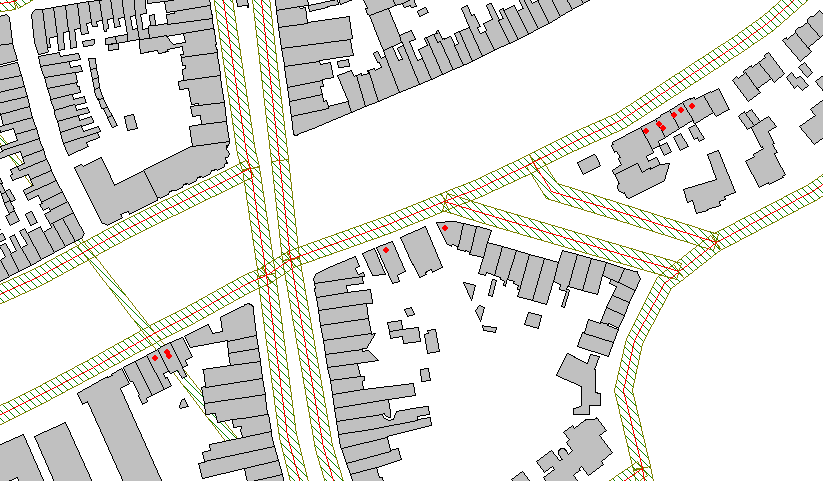 Weg Boeimeersingel / Wilhelminasingel Jan Nieuwenhuyzenstraat en