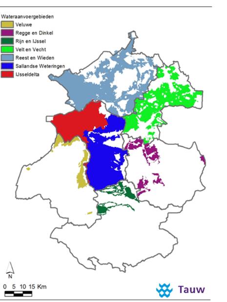 tewatersysteem, hetzij door gebruik te maken van effluentwater (incidenteel mogelijk zoals bij bedrijf van Asbreuk).