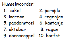 Woordzoeker: Sudoku s: 10 verschillen (In het rechter plaatje:) 1. Streepjes op de hoed extra. 2. Klein plasje op de grond is weg. Kruiswoordraadsel: 3. xtra knoop op het jasje. 4. Staart is korter.