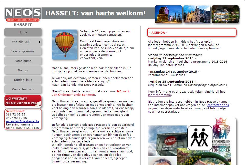 HASSELT Website