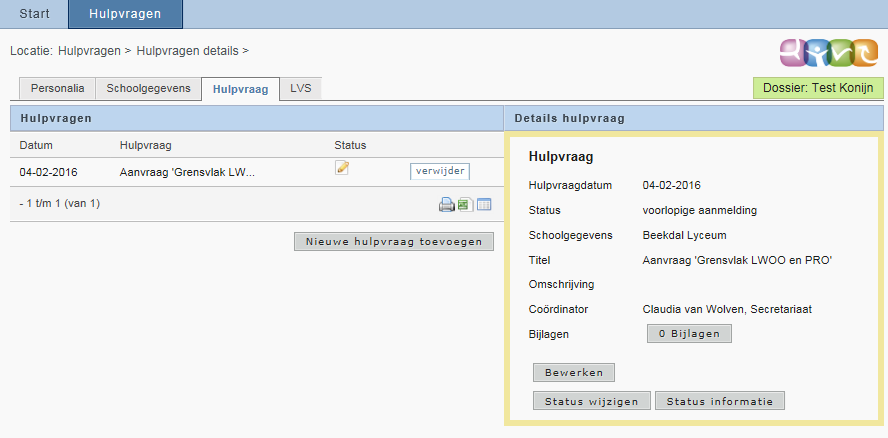 Kies met behulp van Bladeren het bestand/document dat je wilt meesturen. Elk document moet apart worden ge-upload. Alle bestandsformaten kunnen worden geupload (PDF, Word, Excel, enz.).