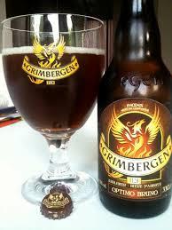 Bier van de maand Als volgend bier van de maand werd Grimbergen Optimo Bruno gekozen Donker amberkleurig bier dat oorspronkelijk als Paasbier werd gebrouwen, maar nu het