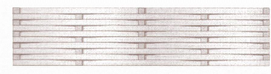 4.5cm stuks Beschoeiingsmat Azobé 60x300cm Ankerplank 100cm