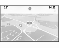 Navigatie 65 Een voorwaarde voor het gebruik van TMC-verkeersinformatie is de ontvangst van TMC-zenders in de betreffende regio. De TMC-stations kunnen in het navigatiemenu 3 65 worden geselecteerd.