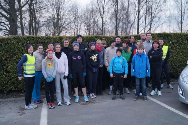 9. Start-to-run 2013 Ook dit jaar mag onze joggingclub een twintigtal