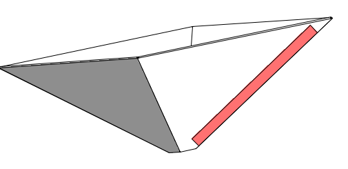 Bouwbeschrijving 116.415 Hologram 12 13 A Aus der PVCFolie (5) nach Schablone das Folienstück A ausschneiden. Das Folienstück (A) wie abgebildet in den Rahmen einsetzen.