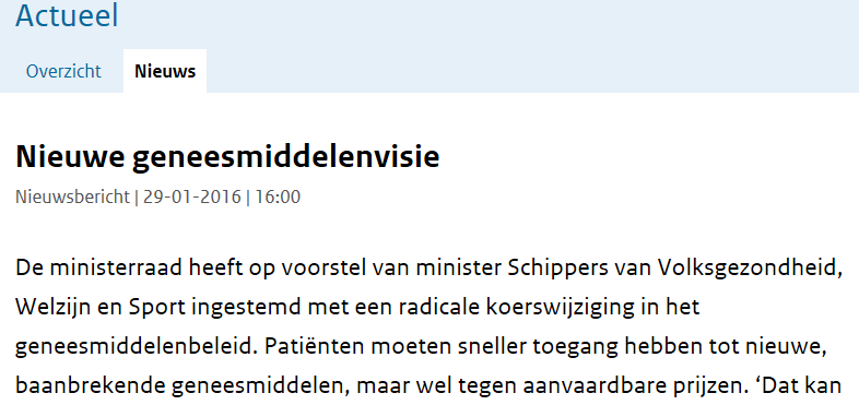 Ambitie Nederland Ambitie CCMO: Nederland is een aantrekkelijk land voor het doen van (inter)nationaal geneesmiddelenonderzoek.