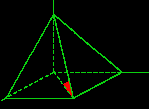 Van piramide ABCD T is het grondvlak een vierkant met AB. Verder is gegeven dat?sat. Je moet de hoogte ST van de piramide berekenen. a. Bereken met de stelling van Pythagoras lengte AS.