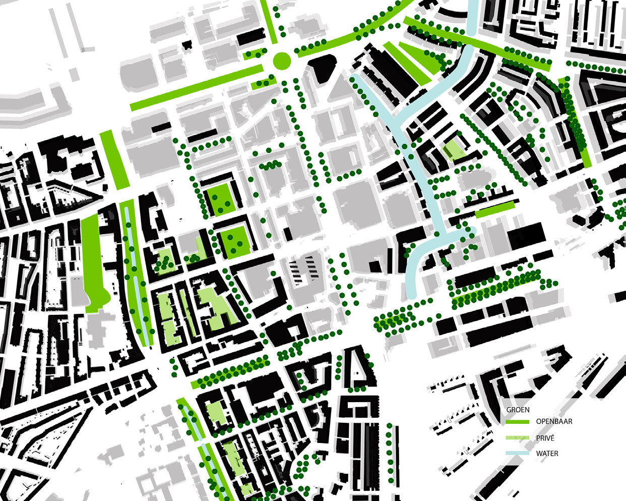 Verfijning van de stad De kracht van de nieuwe passage zit vooral in de verbinding met bestaande functies.