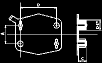 SAERex - Flensbeschermers SAE 3000/6000 Materiaal: Polyethyleen (PE) rood Andere kleuren op aanvraag SAE 4-hole uitvoering met treklip SAE 4-hole uitvoering voor schroefdraadgaten (type F)