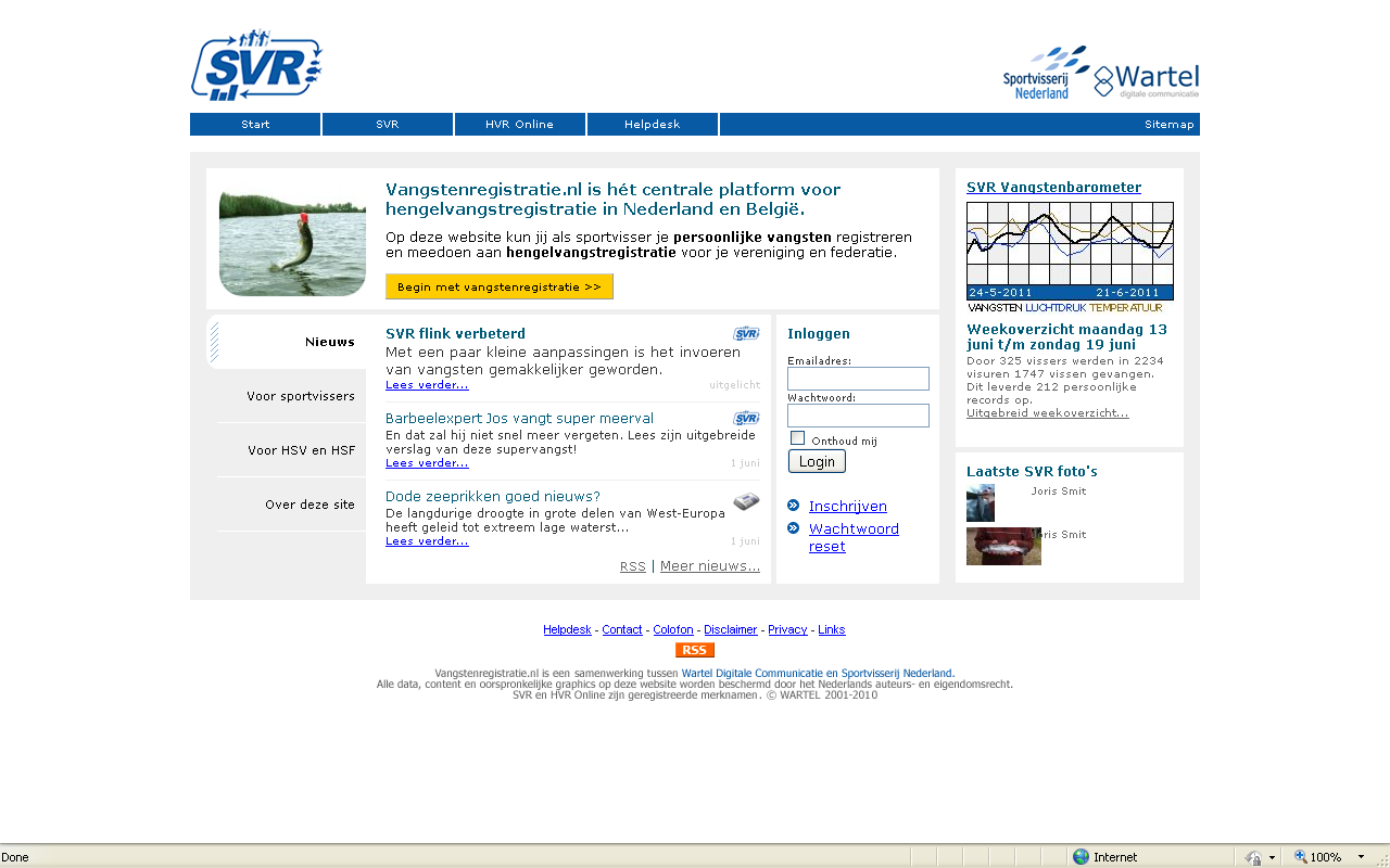 Vangstenregistratie slim benutten data Vangstenregistratie.