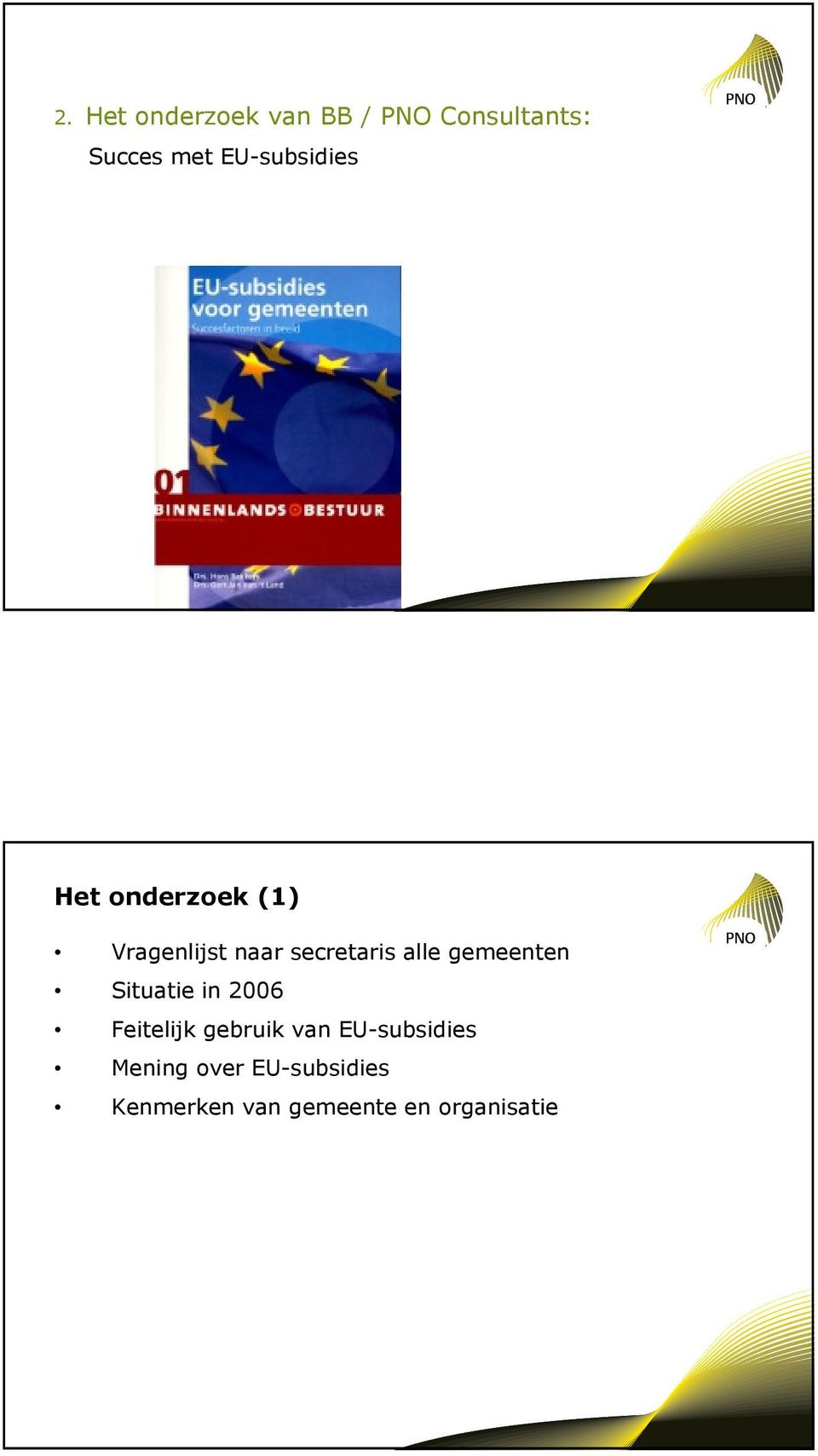 alle gemeenten Situatie in 2006 Feitelijk gebruik van