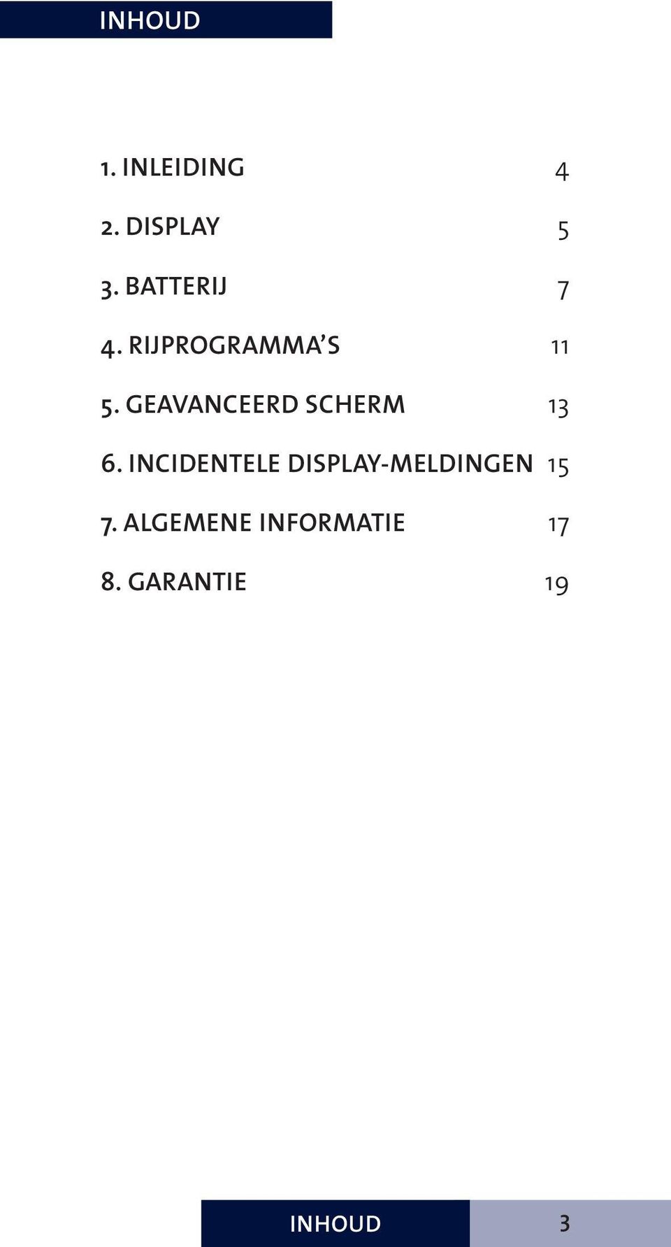 GEAVANCEERD SCHERM 13 6.